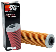 Load image into Gallery viewer, K&amp;N 1.625in OD x 5.05in H Oil Filter Oil Filters K&amp;N Engineering
