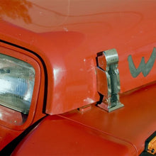 Load image into Gallery viewer, Rugged Ridge 42-95 Jeep CJ / Jeep Wrangler Stainless Steel Hood Catch Kit Rugged Ridge
