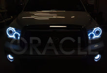 Load image into Gallery viewer, Oracle 07-13 Toyota Tundra LED Fog Light Halo Kit - Blue
