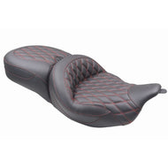 Mustang 08-25 Harley FL Touring Rd King Sp, Rd Glide Ltd, Dble Diamond Super Touring - Black/AB | 89538AB