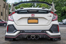 Load image into Gallery viewer, Rally Armor 17-22 Honda Civic Type R White UR Mud Flap w/Black Logo Mud Flaps Rally Armor   
