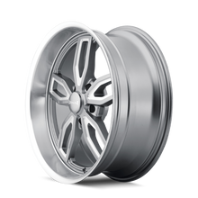 Load image into Gallery viewer, Ridler 608 18x8 / 5x114.3 BP / 0mm Offset / 72.62mm Hub Gloss Grey Milled Wheel
