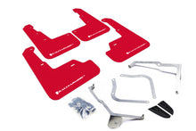 Load image into Gallery viewer, Rally Armor 15-21 Subaru WRX/STI Red UR Mud Flap w/White Logo Mud Flaps Rally Armor   
