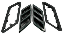 Load image into Gallery viewer, Roush 2015-2023 Roush Mustang Fender Vent Heat Extractors - Gloss Black | 422326
