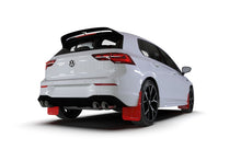 Load image into Gallery viewer, Rally Armor 22-24 VW MK8 Golf GTI/R Black UR Mud Flap w/White Logo Mud Flaps Rally Armor   
