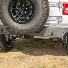 Load image into Gallery viewer, Rugged Ridge Spartan Rear Bumper Full Width 18-20 Jeep Wrangler JL Rugged Ridge
