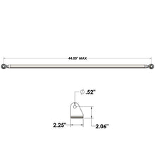 Load image into Gallery viewer, QA1 40in Diagonal Link Kit w/ Mounting Brackets &amp; Tube Adapters QA1
