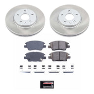 Power Stop 16-19 Chevrolet Volt Front Semi-Coated Rotor Kit Brake Kits - Performance Blank PowerStop   