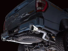Load image into Gallery viewer, AWE Tuning 2021+ Ford F150 Tremor w/ Bumper Cutouts 0FG Resonated Catback w/ Chrome Silver Tips
