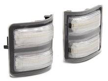 Load image into Gallery viewer, Raxiom 11-16 Ford F-250/F-350 Super Duty Axial Series LED Switchback Side Mirror Marker Lamps- Clear Sidemarkers &amp; Indicators Raxiom
