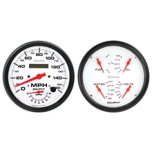 Load image into Gallery viewer, Autometer Phantom 2pc Gauge Kit Quad &amp; Tach/Speedo 5in. | 5805
