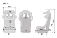 Load image into Gallery viewer, Sparco Seat Adv SC Black | 008020ZNR

