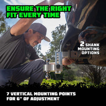 Load image into Gallery viewer, Rhino USA 6In Heavy Duty Drop Hitch - 2In (Silver) Hitch Accessories Rhino USA
