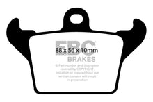 Load image into Gallery viewer, EBC 12-14 Dodge SRT Viper (Parking Brake) Ultimax2 Rear Brake Pads Brake Pads - OE EBC   

