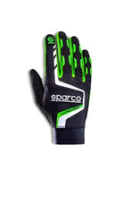 Load image into Gallery viewer, Sparco Gloves Hypergrip+ 10 Black/Green Racing Gloves SPARCO
