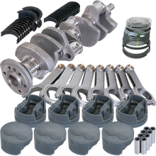 Load image into Gallery viewer, Eagle Chevy 400 3.750in Crank 6.000in H-Beam -5cc Flat Top 4.165in Pistons Rotating Assembly Eagle
