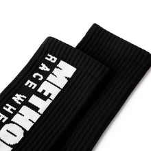 Load image into Gallery viewer, Method Brand Logo Performance Socks - Black | AP-M0004
