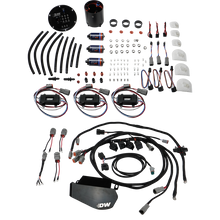 Load image into Gallery viewer, DeatschWerks 09-24 Nissan GT-R X3 Triple Pump Module w/ Triple DW810 Pumps/Controlles/PNP Harness
