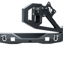Load image into Gallery viewer, Rugged Ridge 07-18 Jeep Wrangler (JK/JKU) XOR Rear Bumper w/Swing Out Tire Carrier - Tex. Blk Rugged Ridge
