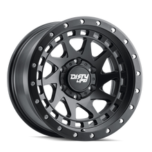 Load image into Gallery viewer, Dirty Life 9311 Enigma Pro 17x9/6x139.7 BP/-12mm Offset/106mm Hub Matte Black Wheel - Beadlock

