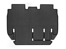 Load image into Gallery viewer, WeatherTech 2016+ Tesla Model X Rear FloorLiner - Black (5-Passenger) | 448697
