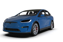 Load image into Gallery viewer, Rally Armor 22-24 Tesla Model X Black UR Mud Flap w/White Logo Mud Flaps Rally Armor   
