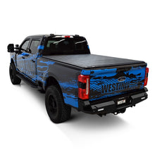 Load image into Gallery viewer, Westin 17-24 Ford F-250/350 Super Duty 6.75ft. Bed Soft Roll Tonneau Cover - Black Westin
