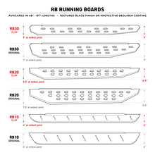 Load image into Gallery viewer, Go Rhino 19-25 RAM 1500 RB30 Slim Running Board Kit w/ Brackets | 69630687ST
