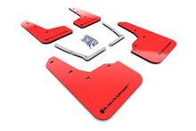 Load image into Gallery viewer, Rally Armor 16-21 Honda Civic Si Red UR Mud Flap w/Black Logo Mud Flaps Rally Armor   
