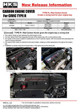 Load image into Gallery viewer, HKS DRY CARBON FUSE BOX COVER FL5 | 70026-AH014
