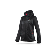 Load image into Gallery viewer, Akrapovic Womens Corpo Softshell Jacket Black - M
