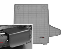 Load image into Gallery viewer, WeatherTech 24-26 Porsche Panamera Trunk Cargo Liner w/Bumper Protector - Grey | 421781SK
