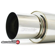 Load image into Gallery viewer, GReddy Universal 2.5in 3-Bolt Tip Revolution RS Mufller
