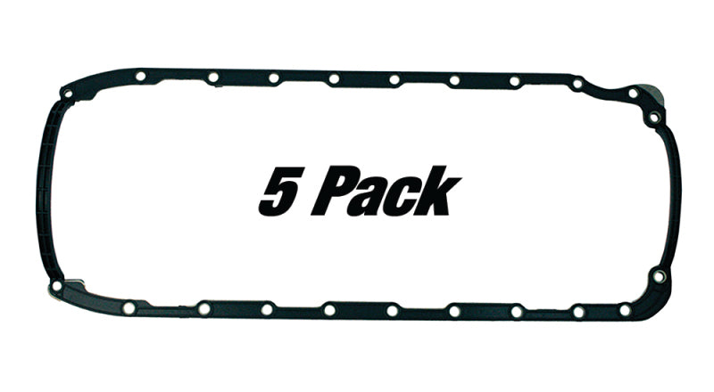 Moroso Chevrolet Big Block Mark IV Oil Pan Gasket - One Piece - Reinforced Steel (5 Pack) Moroso