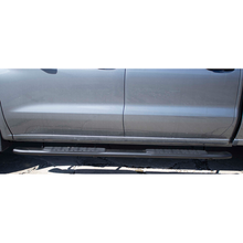 Load image into Gallery viewer, Fishbone Offroad 2019+ Chevrolet Silverado 1500 Double Cab Oval Side Steps - Black Textured Fishbone Offroad
