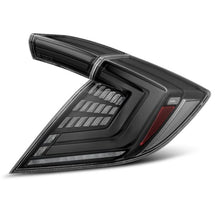 Load image into Gallery viewer, AlphaRex 16-21 Honda Civic Hatchback/ Type-R FK8 Nova-Series LED Tail Lights (Pair) - Alpha Black AlphaRex
