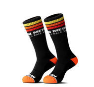 Method Classic Stripes Logo Performance Socks - Black | AP-M0003