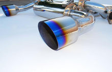 Load image into Gallery viewer, Invidia 03-08 Infiniti G35 Coupe Gemini Single Layer Titanium Tip Cat-back Exhaust
