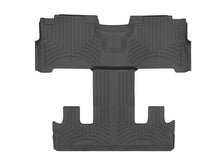 Load image into Gallery viewer, WeatherTech 18+ Expedition Max Bucket Seating w/o Console 2nd &amp; 3rd Row FloorLiner HP - Black
