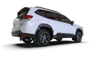 Rally Armor 2022 Subaru Forester (Incl. Wilderness) Black UR Mud Flap w/ White Logo Mud Flaps Rally Armor   