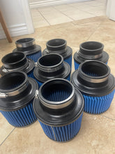 Load image into Gallery viewer, Blemished Replacement BMS Intake filters Intakes Burger Motorsports, Inc. 1123 Blue 3.5&quot;
