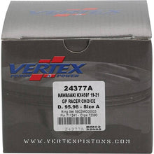 Load image into Gallery viewer, Vertex Pistons Uncategorized Vertex Piston 19-23 Kawasaki KX 450 F 450cc Forged GP Racers Choice Piston Kit
