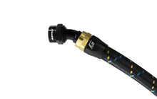 Load image into Gallery viewer, GReddy AN06 30 DEGREE HOSE END SWIVEL BLACK/GOLD ANODIZED | 12800630

