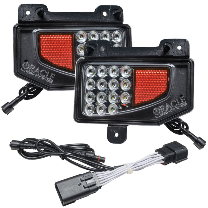 Oracle Jeep Gladiator JT Rear Bumper LED Reverse Lights w/ Plug & Play Harness - 6000K ORACLE Lighting