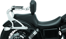 Load image into Gallery viewer, Kuryakyn Fixed Mounts Multi-Purpose Driver &amp; Passenger Backrest 06-17 Dyna Models Chrome Misc Powersports Kuryakyn   
