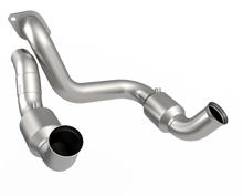 Load image into Gallery viewer, Kooks 20-22 Ford F250 7.3L V8 / Ford F350 7.3L V8 3in SS Green Connecting Pipes Kooks Headers
