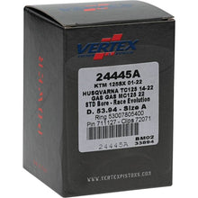 Load image into Gallery viewer, Vertex Pistons Uncategorized Vertex Piston 01-24 KTM 125 SX 125cc Cast Race Evolution Piston Kit
