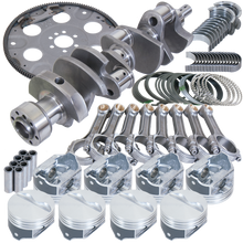 Load image into Gallery viewer, Eagle Chevy 350 1Pc 3.750in Crank 5.700in I-Beam Rods 4.060in Pistons 153 Tooth FP Balanced Assembly Eagle
