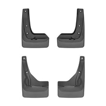 Load image into Gallery viewer, WeatherTech 20-24 Toyota Highlander (Incl. Hybrid) No Drill Front &amp; Rear MudFlaps - Black WeatherTech
