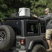 Load image into Gallery viewer, Rugged Ridge Roof Rack with Basket 18-20 Jeep Wrangler JL 4Dr Hardtops Rugged Ridge
